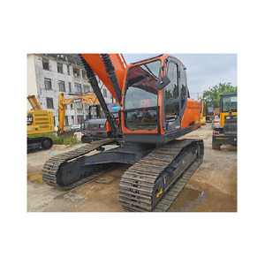 Buen estado, excavadora hidráulica sobre orugas Doosan usada, componentes del motor del núcleo del peso operativo de 22 toneladas, potencia de 115KW - Product Image 1