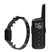 Profession elles 300m Remote Dog Trainings halsband Starker Elektro schock für mittlere und große Hunde aus strap azier fähigem TPU-Material