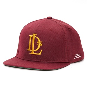 6 Panel <b>Navy</b> Blue Snapback <b>Hats</b> Custom Acrylic 3d Embroidery Caps - Product Image 2