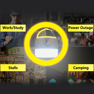 Lampe de camping <span class=keywords><strong>solaire</strong></span> LED portable à intensité variable avec télécommande rechargeable pour tente, pêche, <span class=keywords><strong>randonnée</strong></span>, aventure, lumière d'urgence - Product Image 4