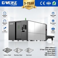Meilleure machine de découpe laser à fibre métallique fermée 3000W/4000W/6000W/8000W CNC Cypcut AI numérique haute puissance automatique Hiwin Yaskawa