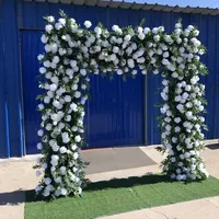 Groothandel zijden bloemen kunstbloemen boog voor bruiloft ceremonie evenement decoratie
