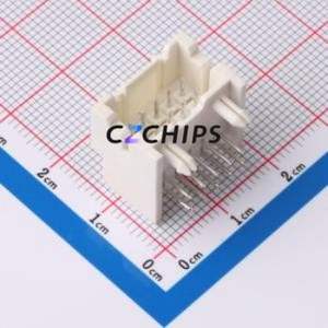 HC-XAD-2*5AW-05 Wire-to-Board Pin Header Bent Lead Through Hole,P=2.5mm Connector 2x5P 2.5mm Right Angle Insert XAD - Product Image 1