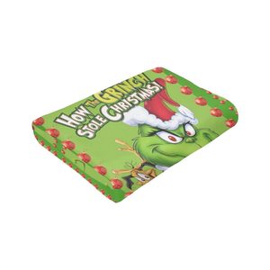 <span class=keywords><strong>Grinch</strong></span> Weihnachts <span class=keywords><strong>decke</strong></span> Anti-Pilling Klimaanlage Decken Flanell <span class=keywords><strong>Decke</strong></span> für Office Company Home Couch Bett Sofa - Product Image 6