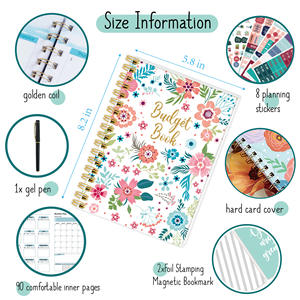 2025 pianificatore del Budget del blocco note per <span class=keywords><strong>la</strong></span> pianificazione del viaggio organizza e gestisci il controllo del tuo Tracker per le spese di denaro - Product Image 4