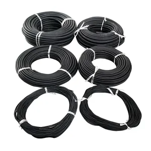 Produzione di massa all'ingrosso resistente al calore 3mm 6mm 10mm Buna FKM cavo in gomma siliconica solida 4mm