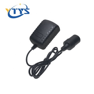 Adaptateur secteur YTYS 12V <span class=keywords><strong>2A</strong></span> DC avec multiprise (EU/US/UK/AU) et convertisseur allume-cigare, garantie 2 ans - Product Image 2