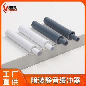 ABS <b>Plastic</b> Door Damper <b>Sliding</b> Cabinet Buffer Anti Collision Rebound Device Durable Minimalist Design - Product Image 5