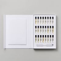 Boîte d'emballage de luxe miniature en carton personnalisée pour échantillons de parfum, prix d'usine