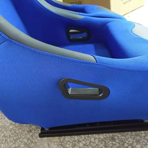 Asiento de Carreras Recaro Universal Negro de Cuero PVC con Aspecto de Carbono, Doble Deslizador y Costuras Rojas - <span class=keywords><strong>Comprar</strong></span> Asiento Deportivo de Carreras - Product Image 4