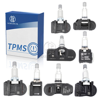 Capteur de pression des pneus universel Sorghum 433mhz, capteur TPMS pour BMW LandRover Volkswagen Renault Peugeot Mercedes-Benz