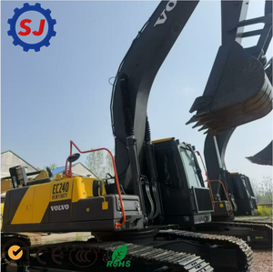 Excavatrice Volvo EC240 d'occasion de haute qualité, 24 tonnes, modèle 2024, moteur, pompe, boîte de vitesses d'origine coréenne, machine lourde à vendre - Product Image 3