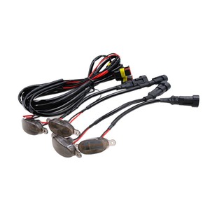 Luces diurnas universales para automóviles, faros de 4 luces, modificación de la parrilla para camionetas y vehículos todoterreno. - Product Image 3