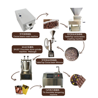 Machine industrielle de fabrication de chocolat, machine de fabrication de pâte de chocolat et de noisettes