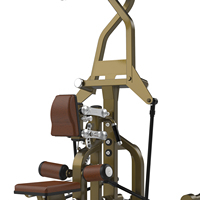 Appareil de musculation professionnel à charge de plaques pour exercices dorsaux Leader Nabla Gym Equipment Plate Loaded Shandong Fitness