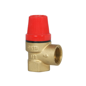 고품질 저가 1/2-1 황동 안전수압밸브 3바 6바 9바 16바 110C 압력완화밸브 - Product Image 1