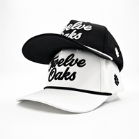 Casquette de golf 5 panneaux étanche avec flux d'air optimisé, logo brodé personnalisé, faible MOQ, OEM, en coton et nylon de qualité supérieure, couvre-chef durable