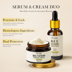 Sérum de Veneno de Abelha de Baixa Concentração OEM, Firmador Anti-Rugas, Sérum Facial à Base de Água com Peptídeos, Cuidados com a Pele para 40+ - Product Image 3