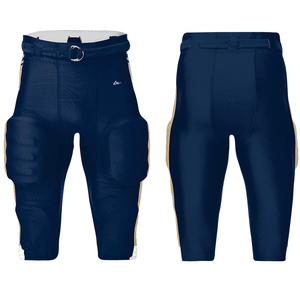Unisex High Street American Football <b>Pants</b> with Eco-Friendly Solid Color Summer Adult Apparel - Product Image 1