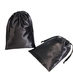 Wholesale Soft Satin Cosmetic Candle <b>Makeup</b> Brush <b>Drawstring</b> Dust Pouch Free Design Satin Storage <b>Drawstring</b> <b>Bag</b> - Product Image 2