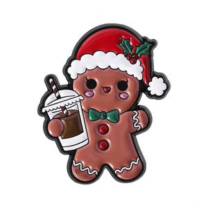 New Christmas Handmade Metal Enamel Brooch for Personal Customization Cute Retro Christmas Gift Birthday Gift - Product Image 3