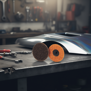 Disque de polissage Fervi Fast Lock Surface Conditioning Pad 125 mm pour le finissage des métaux et des peintures - Product Image 3