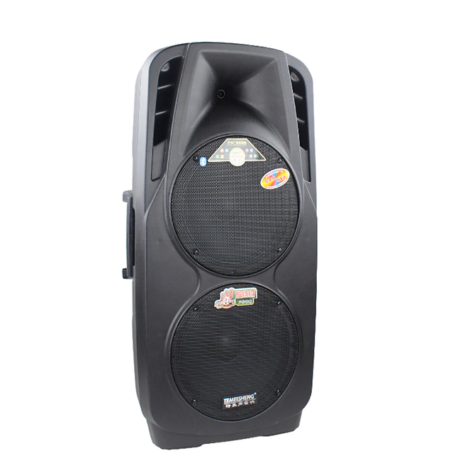 Best Seller Dual 12 Inch Colorful Light Dj Speaker Portable Home Theatre System Speaker