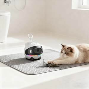 Telecamera Wireless per Animali Domestici Stjiatu, Lussuosa, Classica, Leggera, Durevole, Ecologica, in Plastica Riutilizzabile, per Tracciamento e Uso Multiplo, Automatica - Product Image 6