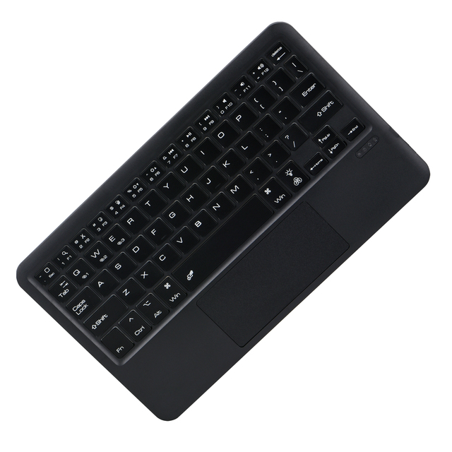 AZERTY Wireless Keyboard for Android French Layout 10inch Keyboard With Touchpad for Windows and IOS