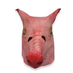 Máscara Facial Completa de Látex de Cerdo Personalizada, Divertida y Aterradora para Adultos, para Halloween y Navidad, Disfraz de Animal para Fiestas - Product Image 4