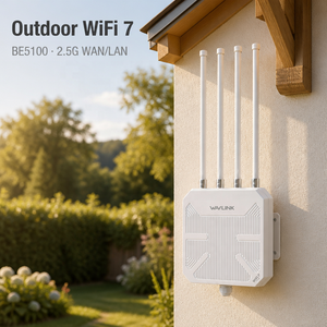WAVLINK AX3000 อุปกรณ์ขยายสัญญาณ WiFi 6 สำหรับภายนอกอาคาร ระยะไกล, จุดเชื่อมต่อภายนอกอาคาร |   เครื่องขยายสัญญาณ WiFi ใช้งานร่วมกับ Starlink/กล้อง/เราเตอร์ได้ สูงสุด 2 เครื่อง - Product Image 6