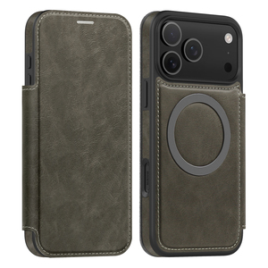 Ốp lưng da lật cao cấp, chất lượng cao, có nam châm, dành cho iPhone 17 & Apple 16 Pro Max, bán buôn FCT Fashion <span class=keywords><strong>Camera</strong></span> - Product Image 2