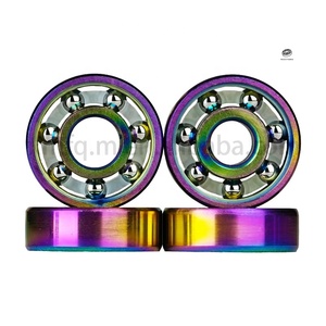Rodamientos de Bolas de Acero de Ranura Profunda Originales de Fábrica, Nuevos, 608 627, para Patines en Línea y Quad, con Recubrimiento de Titanio Colorido - Product Image 2