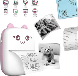 Großhandel Mini Tragbarer Foto-Etikettendrucker <span class=keywords><strong>USB</strong></span> C9 Taschen-WLAN-Thermodrucker Kompatibel mit iOS Android für Kinder - Product Image 2