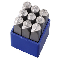Herramientas y Equipos de Joyería FERVI NUMERI HRC 58-60, 0.21kg, Tamaño del Punta de 4mm