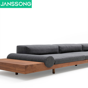 Ensemble de canapés de jardin en rotin moderne fabriqué en Chine, pour patio, cour, jardin, meubles de jardin en bois, ensemble de meubles de patio extérieur - Product Image 3