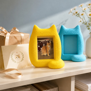 Cadre photo 3D imprimé en forme de chat pour bureau, album photo de table haut de gamme, mini album photo - Product Image 6