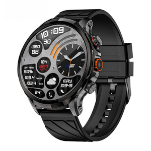 Montre connectée Android APPLLP 8 PRO, écran TFT rond de 1,85 pouce, carte SIM, NFC, navigation GPS, unisexe, SIM - Product Image 1