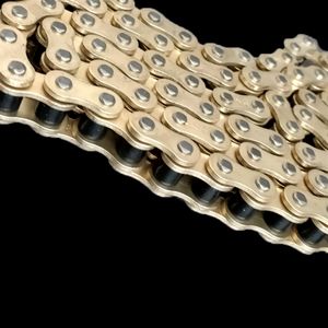 Venta caliente nuevo <span class=keywords><strong>DID</strong></span> y piñón cadenas doradas Piezas de motocicleta - Product Image 3