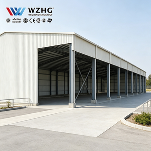 Paquete de Revestimiento para Almacenes con Estructura de Acero, con Materiales Definidos para Techos y Paredes, Dimensiones de Construcción Personalizadas, Opciones de Vigas Soldadas - Product Image 1