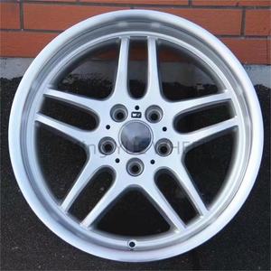 Rueda de coche de pasajeros escalonada Mingyue Flow Forming Sliver Machine Lip para <span class=keywords><strong>ALPINA</strong></span> E46 M2 M3 M4 E38 E60 de 17, 18, 19 pulgadas 5X120 CB74.1 - Product Image 1
