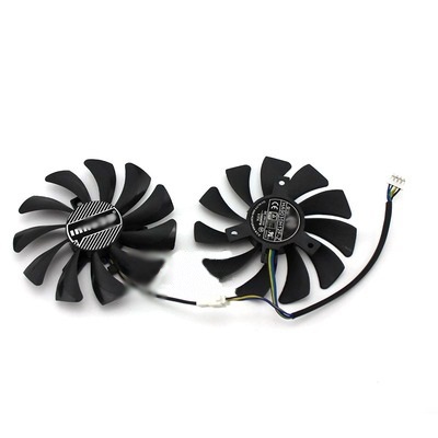 85mm GTX 1060 Cooler Fan DC 12V 4Pin Fan Replace for INNO3D GeForce GTX 1060 3GB X2 / GTX 1060 6GB X2
