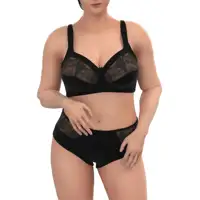 Buy Wholesale Sexy Mature Plump Stain Underwear Big Bra Set To K Cup  Manufacturer Free Sample Super Plus Size Lingerie For Fat Women from  Shantou Ladymate Knitting Manufacturing Co., Ltd., China