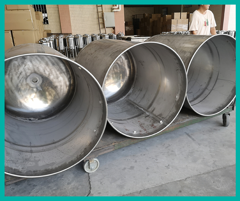 Bộ Cặp Máy Trộn Thùng Chứa Bằng Thép Không Gỉ Nồi Trộn Vat