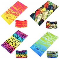 Cache-cou multifonctionnel sans couture avec logo imprimé par sublimation personnalisé, bandana, foulard, tour de cou, cache-cou sans couture