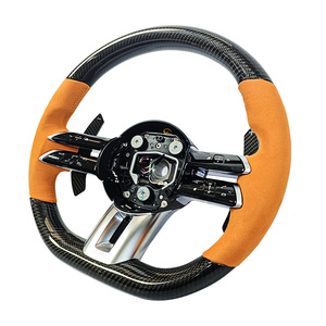 Volant en fibre de carbone directement de l'usine pour Mercedes Benz Classe C E W205 <span class=keywords><strong>AMG</strong></span> W204 W206 C300 C43 - Product Image 3