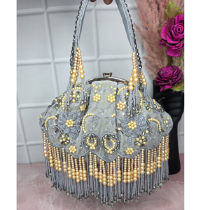 Haute qualité concepteur ovale pochette sac à main paillettes glands luxe fermeture à glissière fête de mariage anniversaire cadeau sacs Collection - Product Image 1