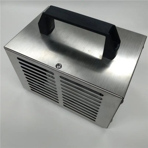 Đầu Ra Có Thể Điều Chỉnh 304L Kim Loại Lưới Tấm Gốm Máy Phát Điện Ozone Máy Xử Lý Không Khí Xe Nhà Mùi Mùi Eliminator - Product Image 1
