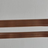 Fingerstock en cuivre au béryllium BeCu blindage fingerstrip pour porte EMI blindage EMI shrapnel