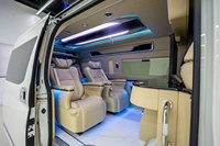 Van asiento de coche de lujo eléctrico modificado hiace bus Van Limousine coche interior Vip autobús asientos para la venta para Hiace